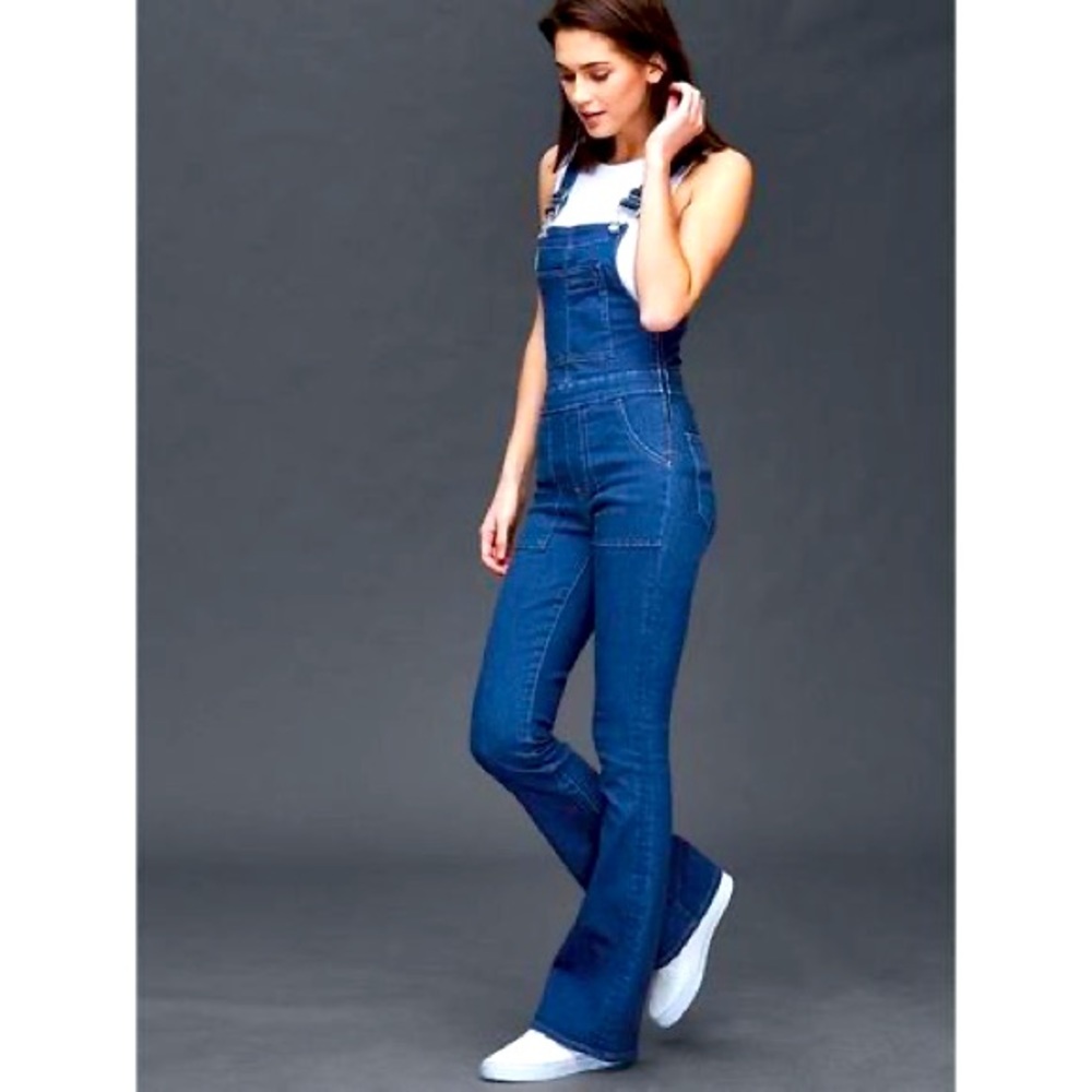 Women's Blue Denim Jumpsuit